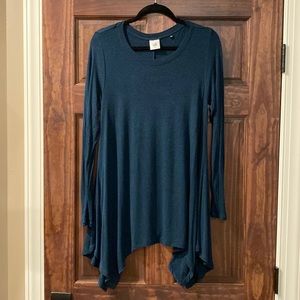 CAbi tunic style 3498 teal small excellent condition